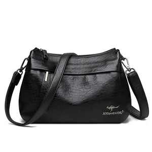 Soft Leather Crossbody Bags for Women Large Capacity Shoulder Bags