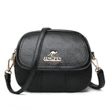 Soft Leather Ladies Shoulder Bag Large Capacity Handbag