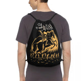 Drudkh-Horseman Drawstring Bags Gym Bag School Backpack Gymnast Bag