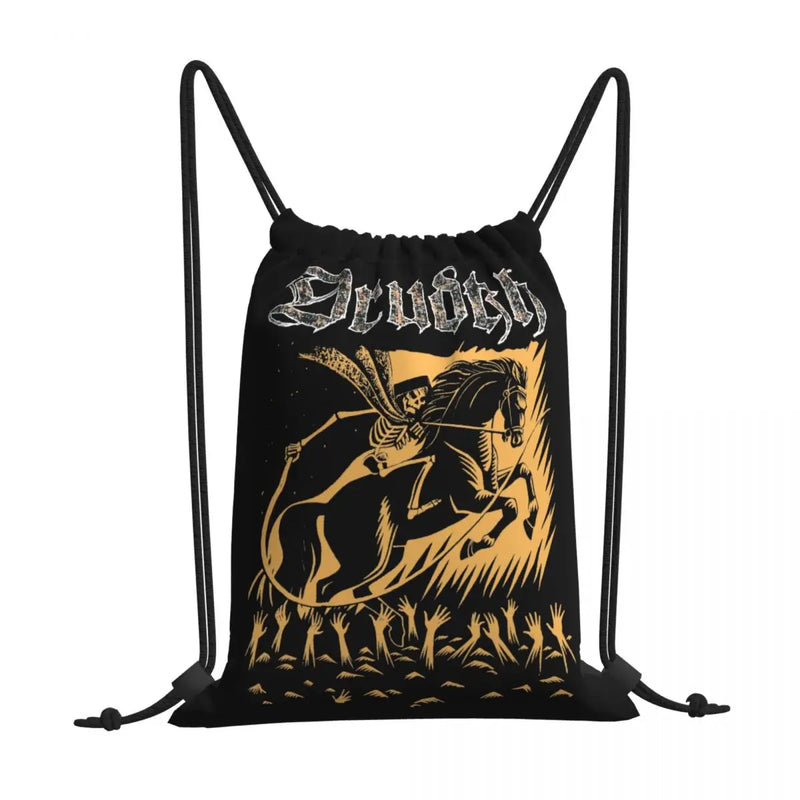 Drudkh-Horseman Drawstring Bags Gym Bag School Backpack Gymnast Bag