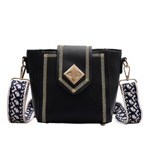 Flower Crossbody Bag for Women PU Handbag Party Bags
