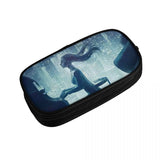 Dry Drowning Pen Box Student School Anime Zipper Pen Bag