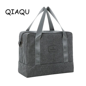 Multifunction Travel Bag with Shoe Storage Cosmetic Organizer