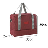 Multifunction Travel Bag with Shoe Storage Cosmetic Organizer