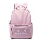 Waterproof Cat Backpack Women Casual Travel Laptop Bagpack