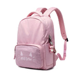 Waterproof Cat Backpack Women Casual Travel Laptop Bagpack