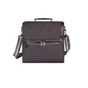 Insulated Dual Compartment Lunch Bag for Men/Women