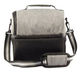Insulated Dual Compartment Lunch Bag for Men/Women