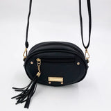 Women's Waist Bag Shoulder Messenger Tassel Chest Bag