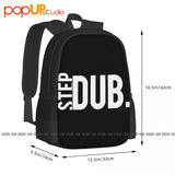 Dubstep Backpack Large Capacity Travel Portable Gym Tote Bag