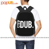 Dubstep Backpack Large Capacity Travel Portable Gym Tote Bag
