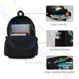 Ducks Hockey Symbol Sign Team Large Capacity Backpack School Bag