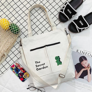 Japanese Literature Girl Cross-body Duffel Bag