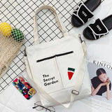 Japanese Literature Girl Cross-body Duffel Bag