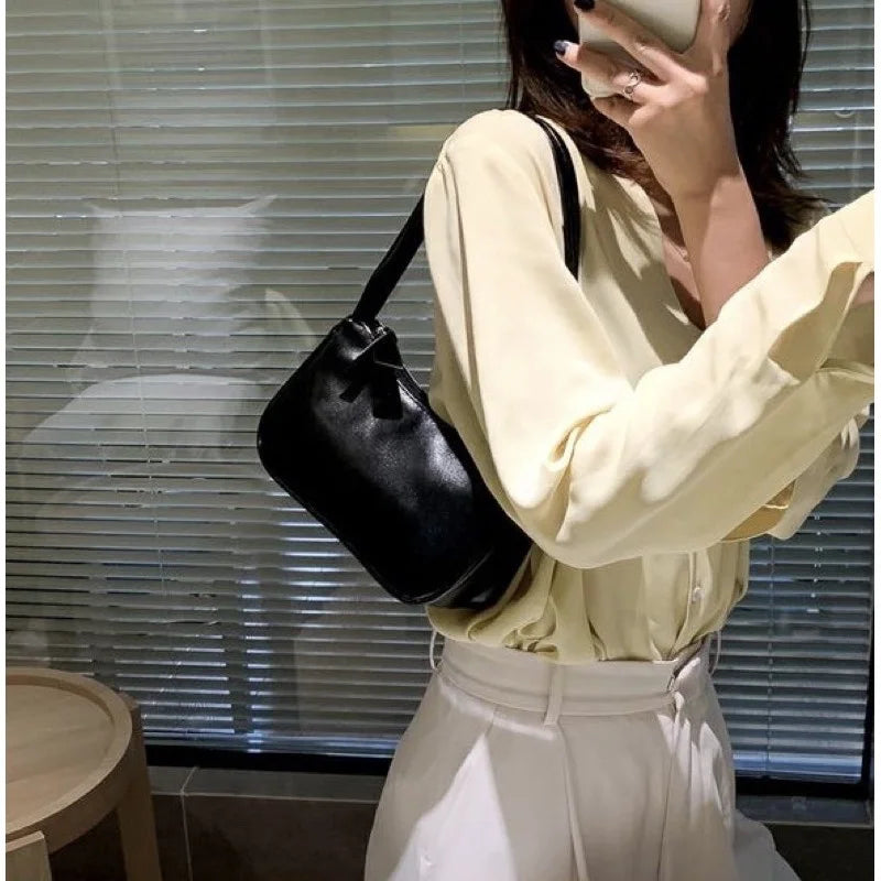PU Leather Dumplings Shoulder Bag Women's Chain Messenger Bags