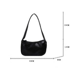 PU Leather Dumplings Shoulder Bag Women's Chain Messenger Bags