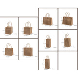 Durable Burlap Tote Shopping Bag Jute Reusable Grocery Bag