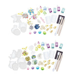 Resin Casting DIY Crystal Drops Material Bag for Jewelry Making