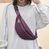Women's Durable Fanny Pack Crossbody Belt Bag for Travel