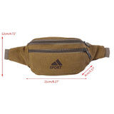 Men Fanny Waist Pack Belt Hip Bum Military Running Bag Pouch