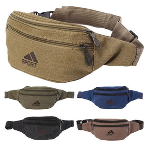Men Fanny Waist Pack Belt Hip Bum Tactical Running Bag Pouch