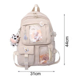 Durable Zipper Backpack for College Students