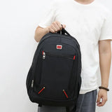 Durable Smooth Zipper Backpack School Bag Bookbag Students Backpack