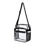 Clear Travel Bag Zipper Handbag Storage Tote Daily Collocation