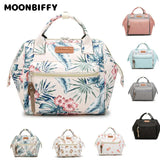Waterproof Mommy Bag Multifunctional Backpack Large Capacity Lightweight Storage