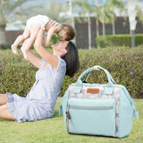 Waterproof Mommy Bag Multifunctional Backpack Large Capacity Lightweight Storage