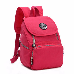 Waterproof Nylon Backpack for College Student School
