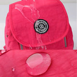 Waterproof Nylon Backpack for College Student School