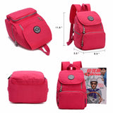 Waterproof Nylon Backpack for College Student School