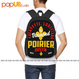 Dustin Poirier Diamond Backpack Large Capacity