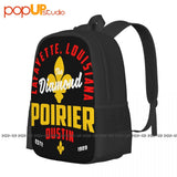 Dustin Poirier Diamond Backpack Large Capacity