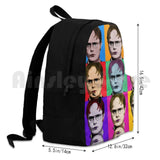 Dwight Schrute Diptych Outdoor Hiking Backpack