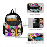 Dwight Schrute Diptych Outdoor Hiking Backpack