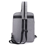 Dxyizucanvas Chest Bags Backpack Multi-pockets Men Bags Causal Shoulder Bags
