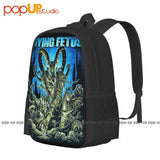 Dying Fetus Demon In Hell Skulls Backpack Large Capacity Travel Schoolbag