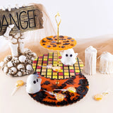 Halloween Tray Molds Three-layer Shelf Epoxy Resin Casting for Home Decor