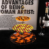 Halloween Tray Molds Three-layer Shelf Epoxy Resin Casting for Home Decor