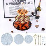 Halloween Tray Molds Three-layer Shelf Epoxy Resin Casting for Home Decor