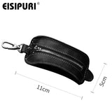 Leather Key Wallet Pouch Business Men Key Case Bag Holder