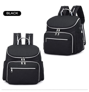 ELVASEK Large-Capacity Mommy Bag Backpack