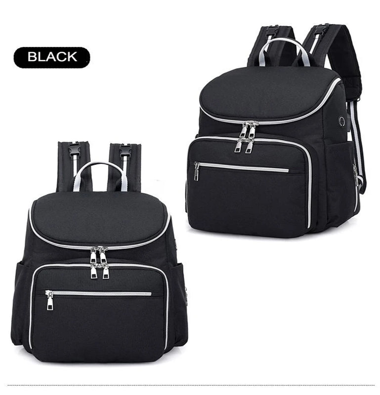 ELVASEK Large-Capacity Mommy Bag Backpack