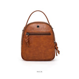 Vintage Soft Leather Shoulder Bag Large Capacity