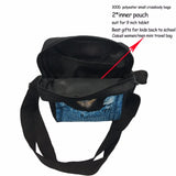 3D Wolf Printing Messenger Bag for Women Boys Preschool School