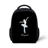 Angel Wing Print Small School Bags For Girls Boys Satchels Music Note