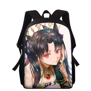 Anime Fate Printing Backpack For Women Kids Bagpack Girls Boys Book Bag
