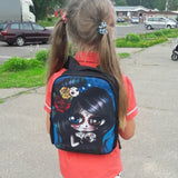 Small Dog Print School Backpack Kindergarten Child Satchels Mochila Escolar Kids